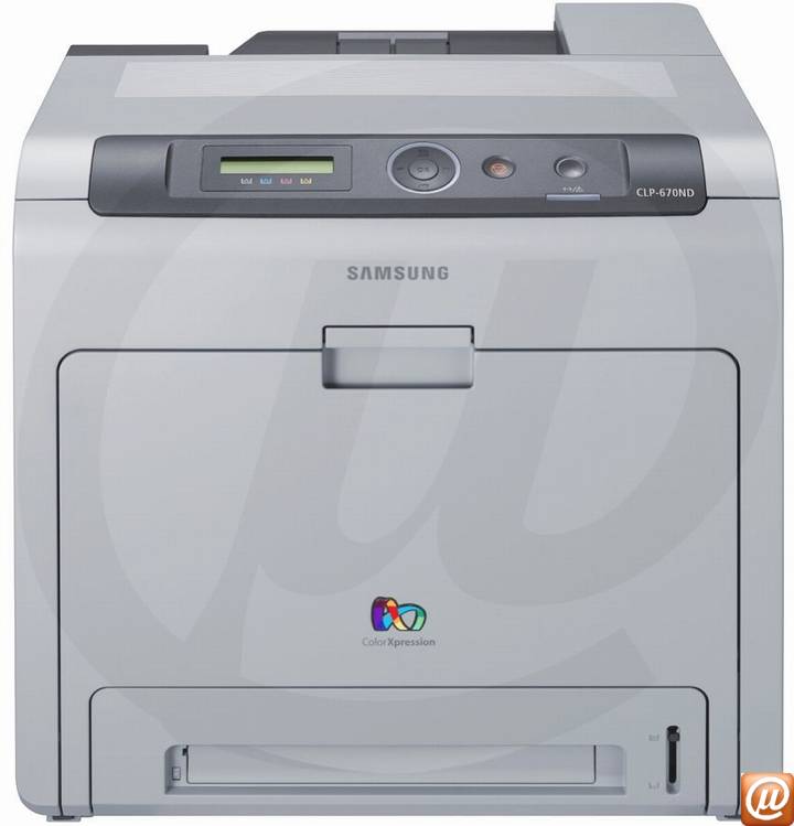 CLP-670ND - Impressora Laser Colorida Samsung CLP-670ND 24ppm 9600x600dpi 256MB Rede Duplex